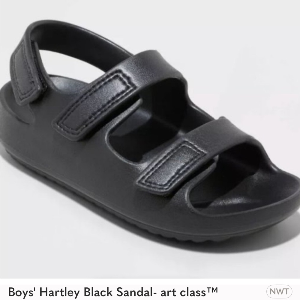 Brand new: Art Class Boys' Hartley Black Sandal